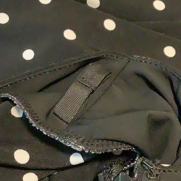 WHBM Body-Con Polkadot Dress SZ6 - Picture 4 of 7